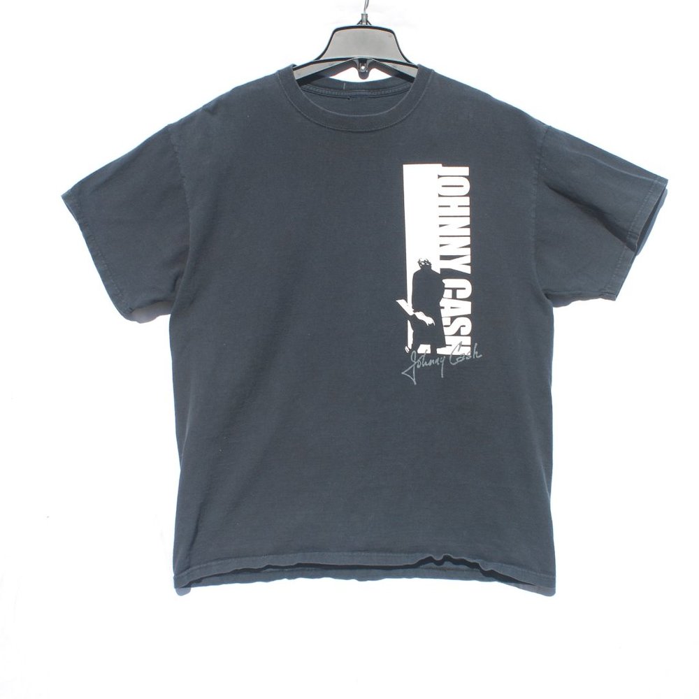 Johnny Cash | Black Graphic Band Tee